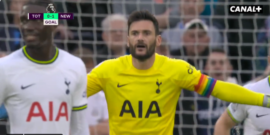 Tottenham: La grosse boulette de LIoris sur l’ouverture du score de Newcastle