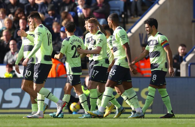 Ang. Sans Haland City assure difficilement devant Leicester
