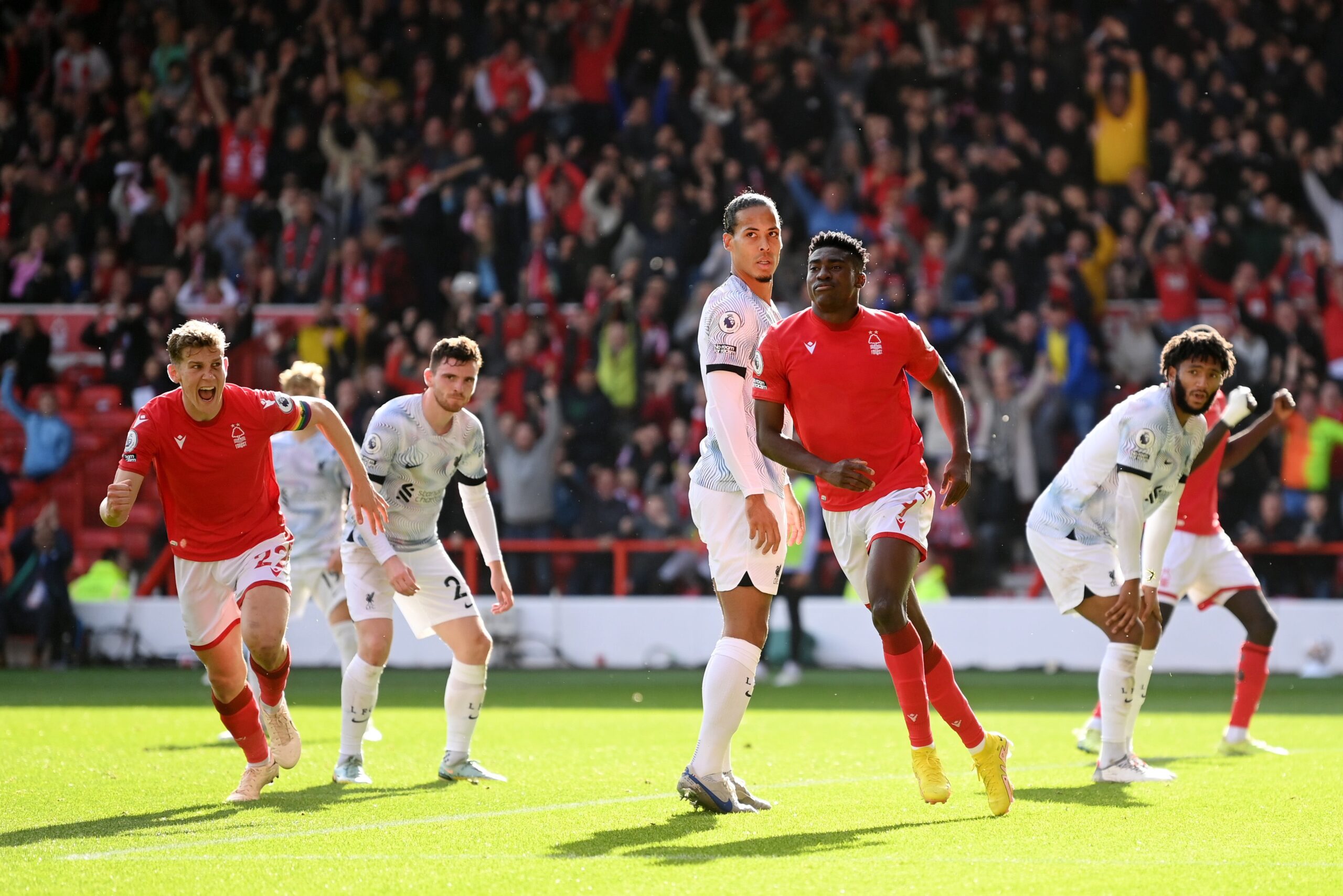 Premier League: Liverpool battu par le dernier du classement, Nottingham Forest