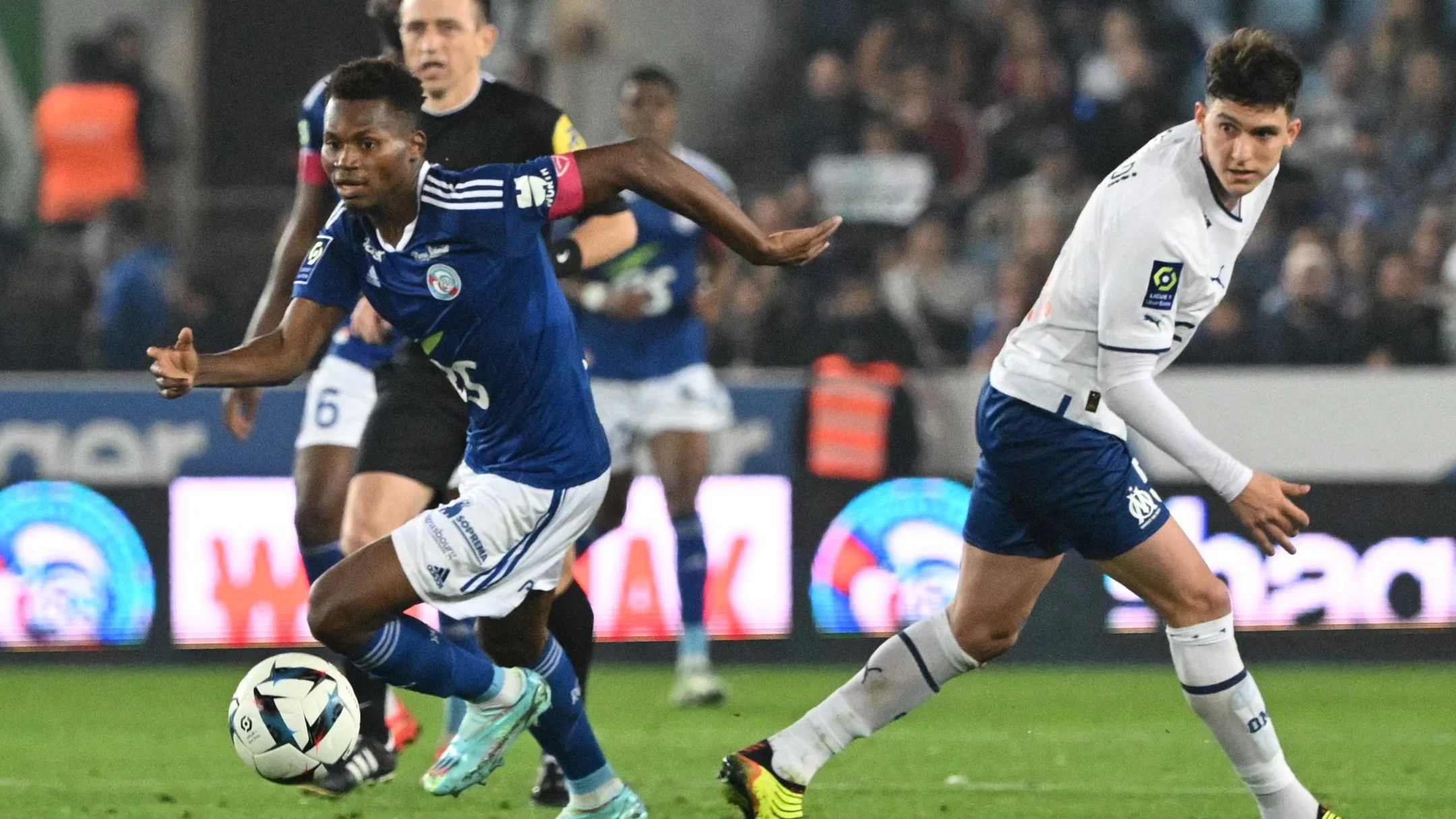 Ligue 1: L’OM se fait rattraper sur le fil par Strasbourg