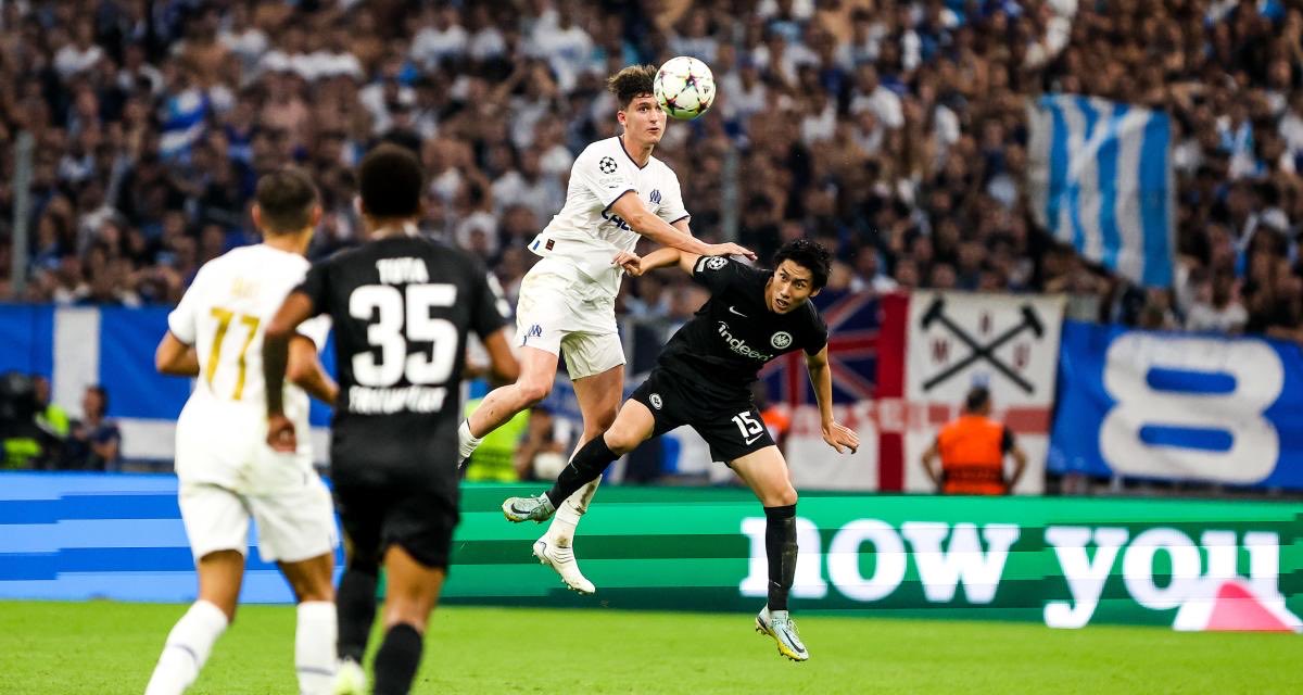 Ligue des Champions: L’OM se met en danger à Francfort