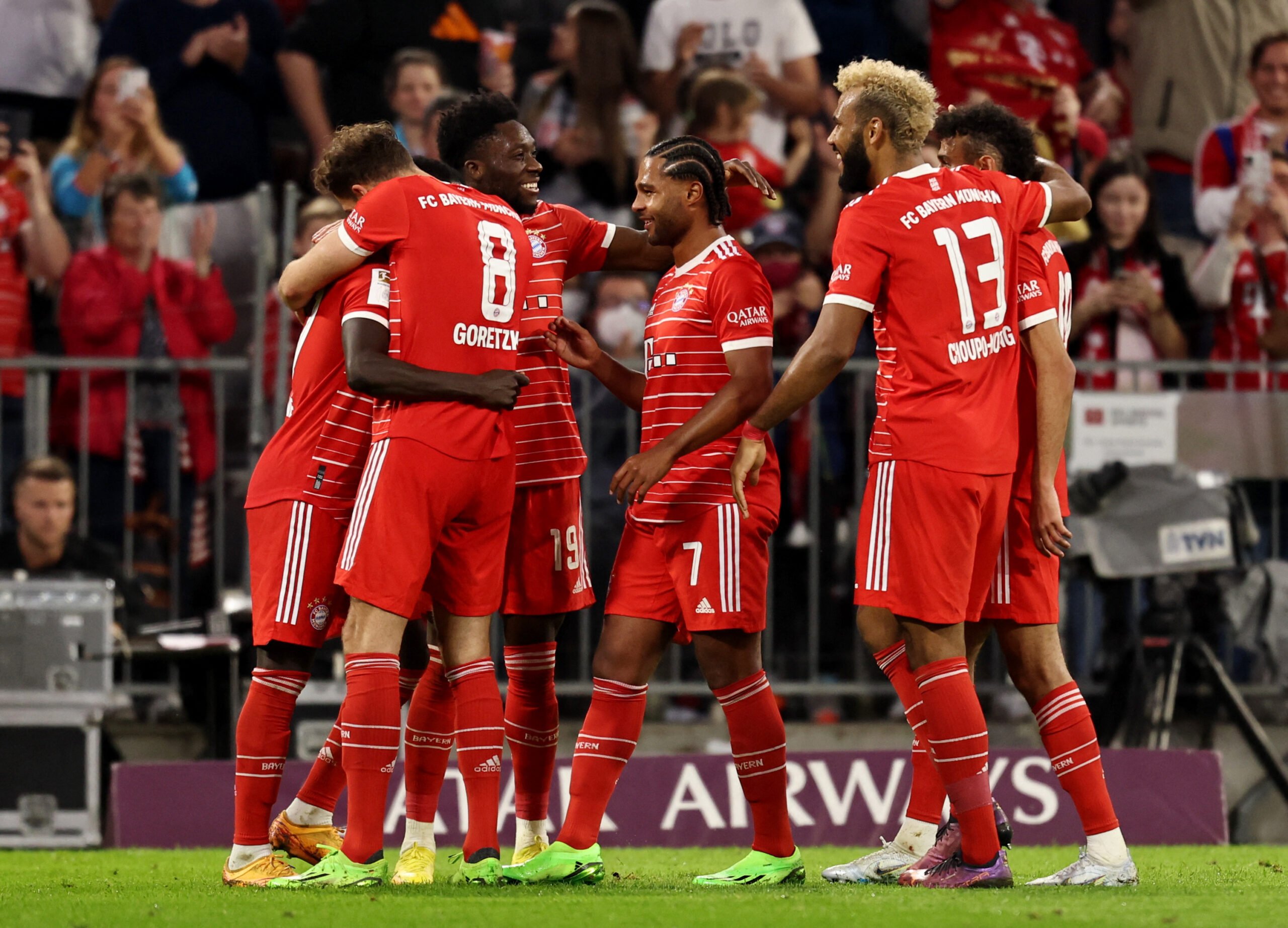 All. Le Bayern atomise Fribourg et se repositionne