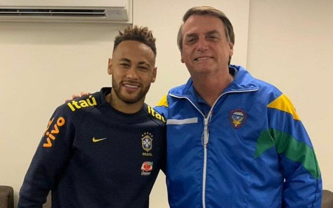 Brésil : Bolsonaro, Neymar maintient sa position
