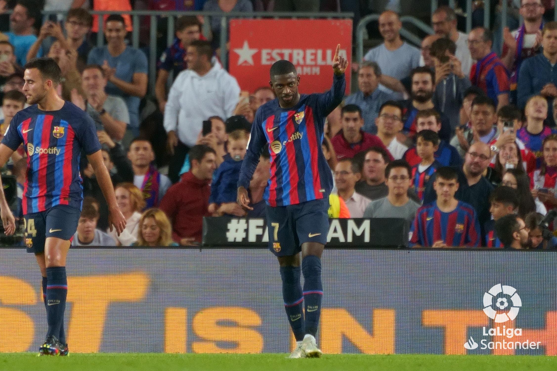 Barça – Bilbao: Un but deux passes décisives en 23 mn, Dembélé traumatise les défenseurs adverse