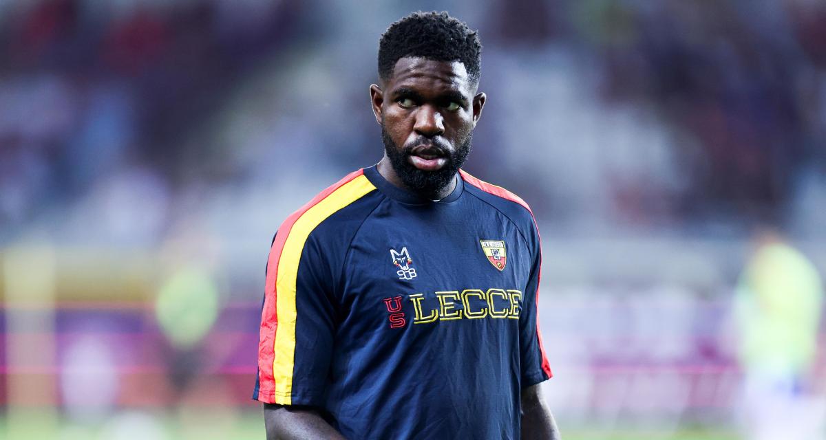 Lecce: Samuel Umtiti blessé