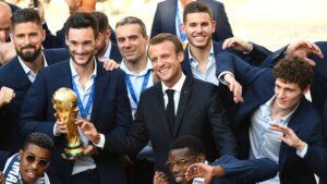 Equipe de France: Le président Macron donne son pronostic pour le Mondial