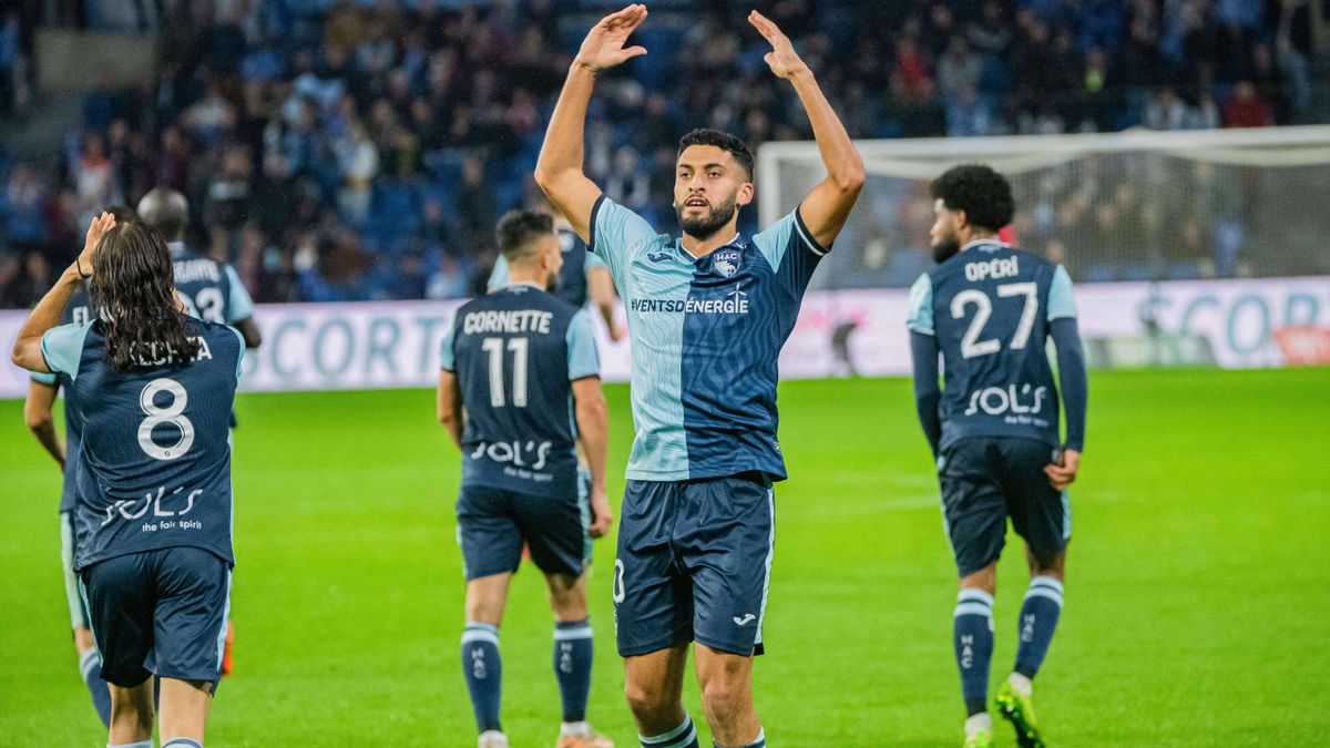 Ligue 2: Le Havre conforte sa place de leader, Bordeaux accroché par Pau, Sochaux monte sur le podium