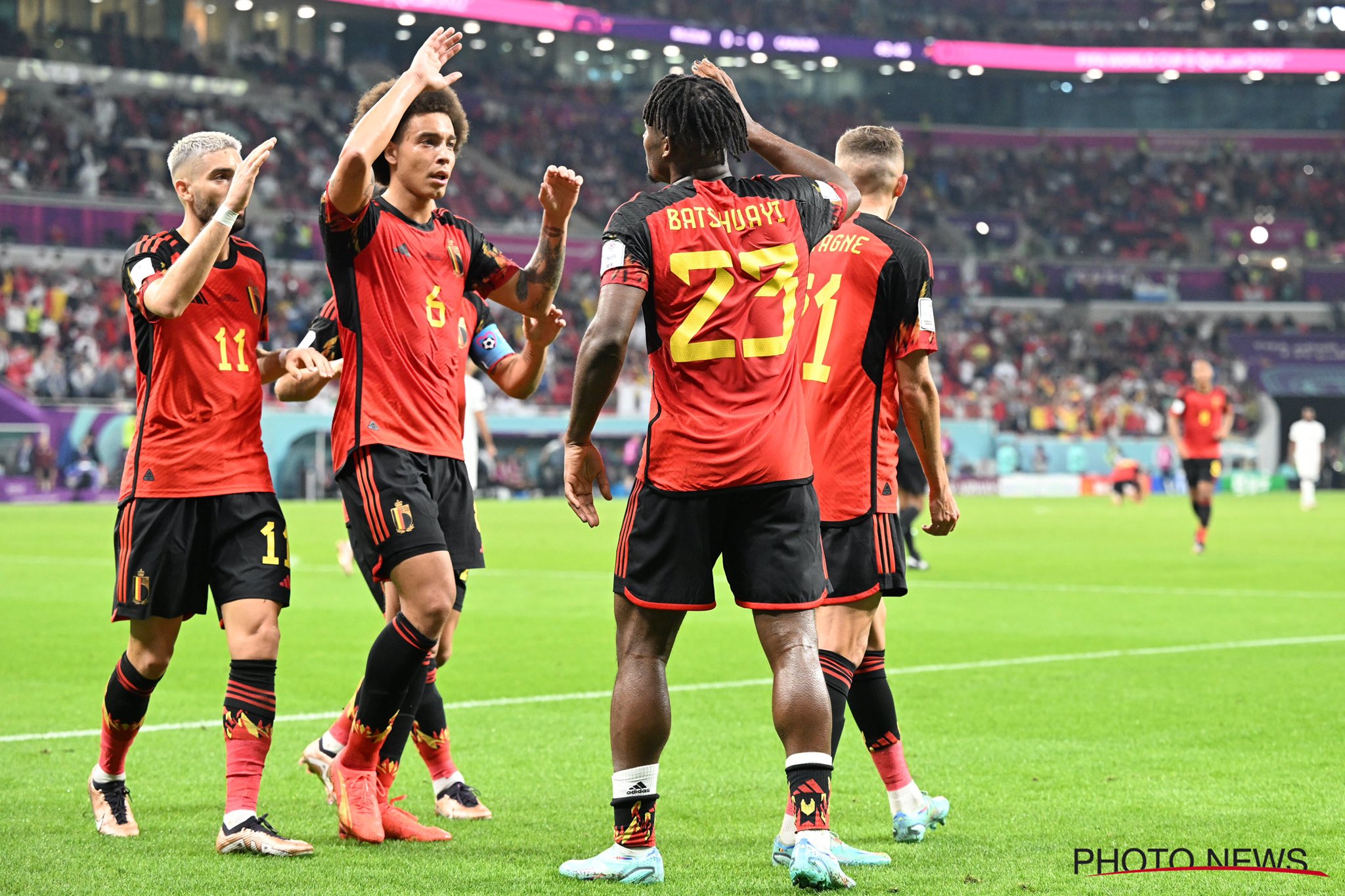 CDM 2022 : Belgique-Maroc, compos officielles