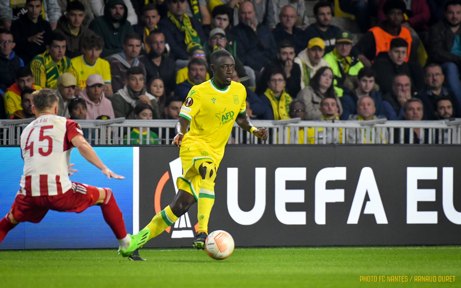 Olympiakos-Nantes : « Un match difficile », avise Dennis Appiah