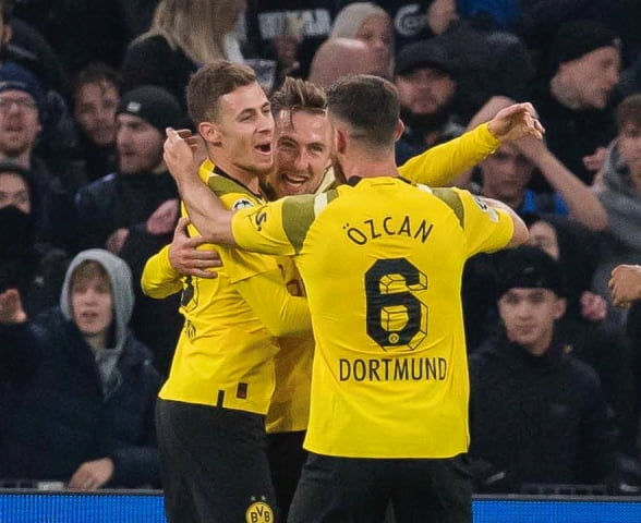 C1: Dortmund rattrapé par Copenhague (Pause)