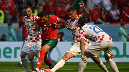 Coupe du Monde: Le Maroc et la Croatie se neutralisent à la pause