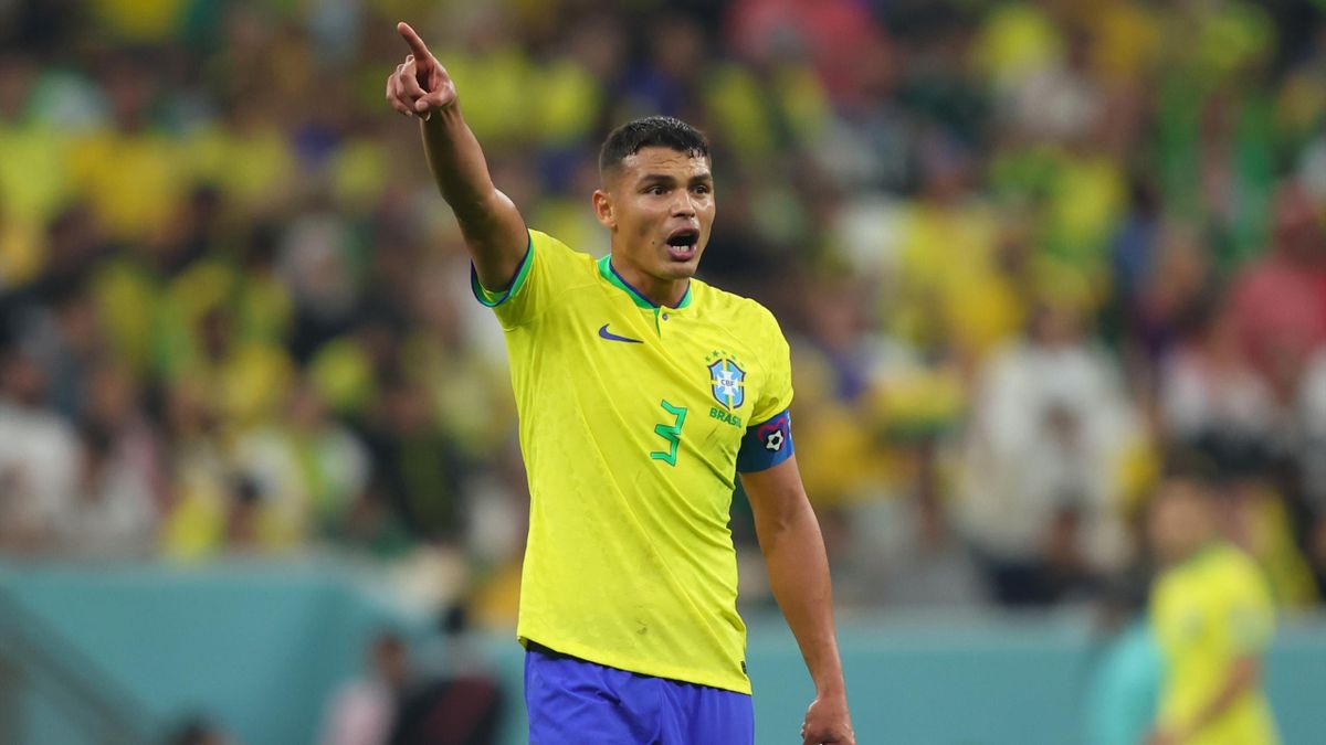 Brésil: la réponse sans détour de T. Silva à l’entraineur serbe