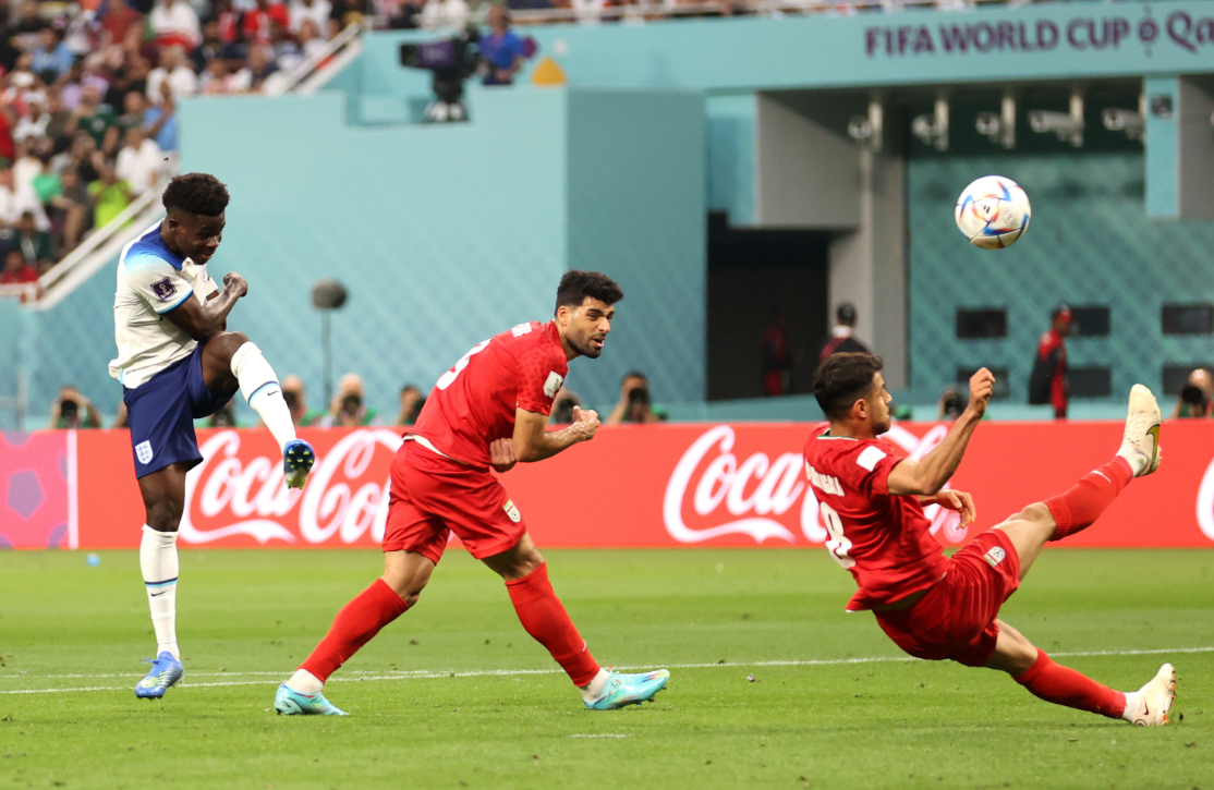 Angleterre – Iran: Démonstration de force des Anglais après 45 minutes de jeu