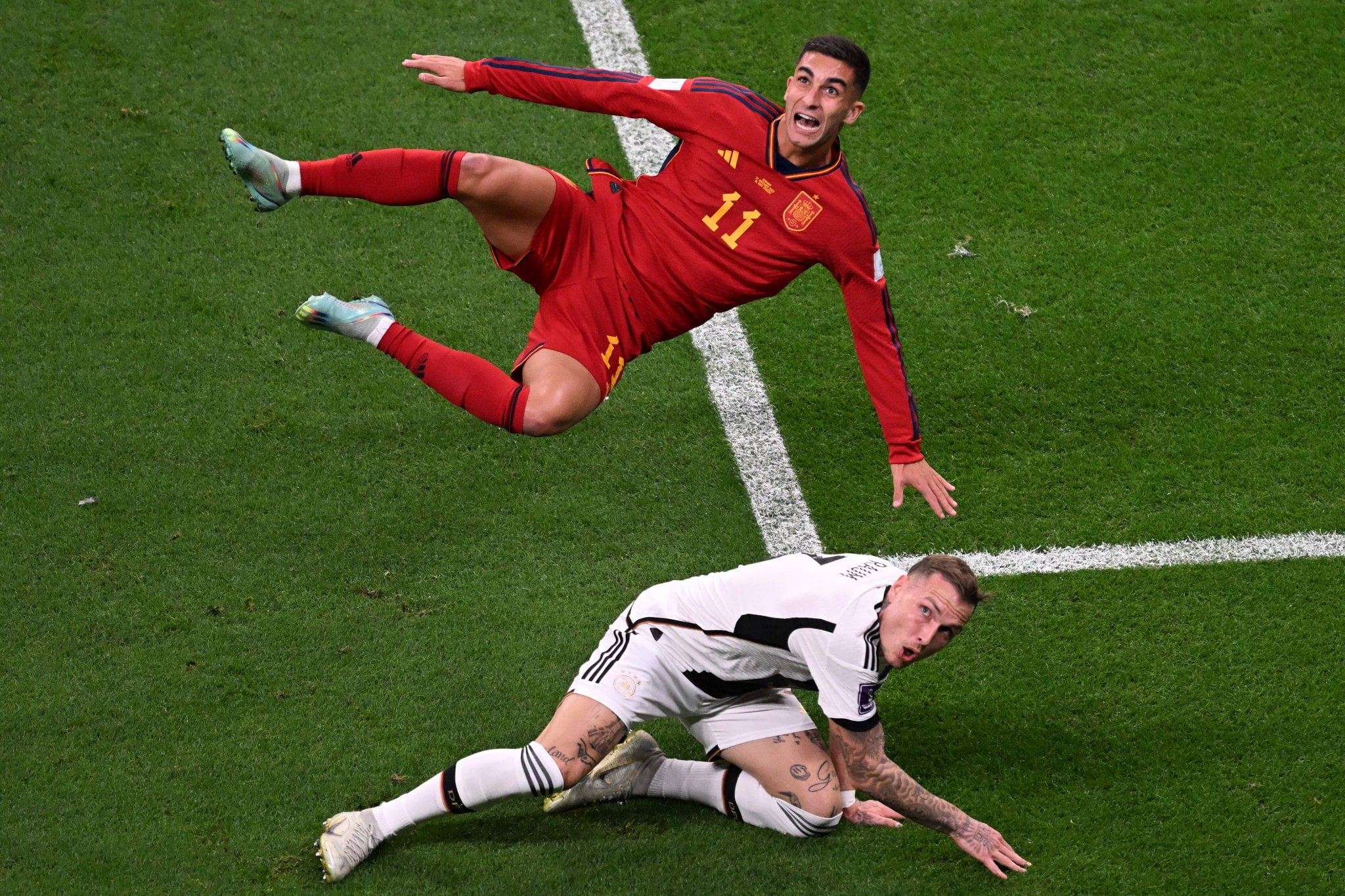 CDM: L’Allemagne et l’Espagne se neutralisent à la pause