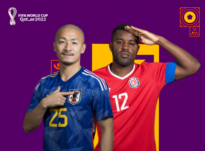 CDM 2022: Japon-Costa Rica, les compos officielles