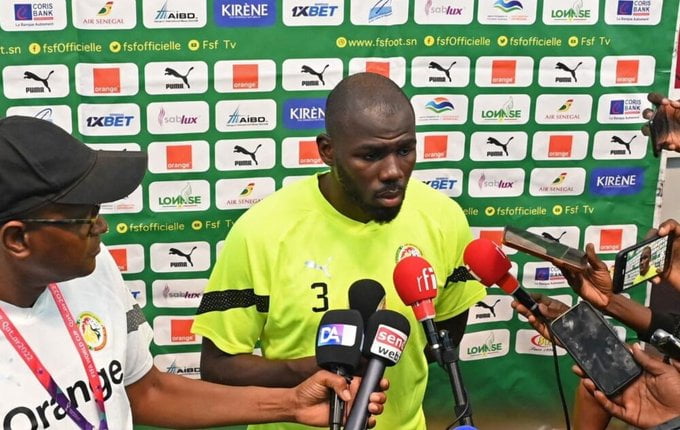 Sénégal: En l’absence de Mané, Koulibaly sent la pression