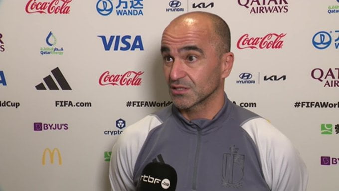 Belgique: Martinez décrypte la prestation des diables rouges