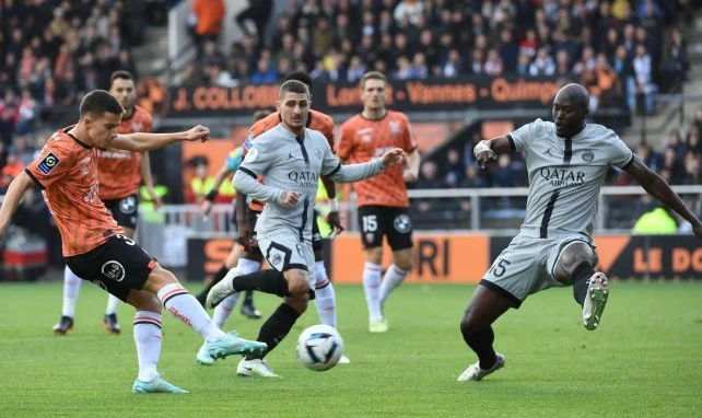 Ligue 1: Le PSG s’impose dans la douleur à Lorient