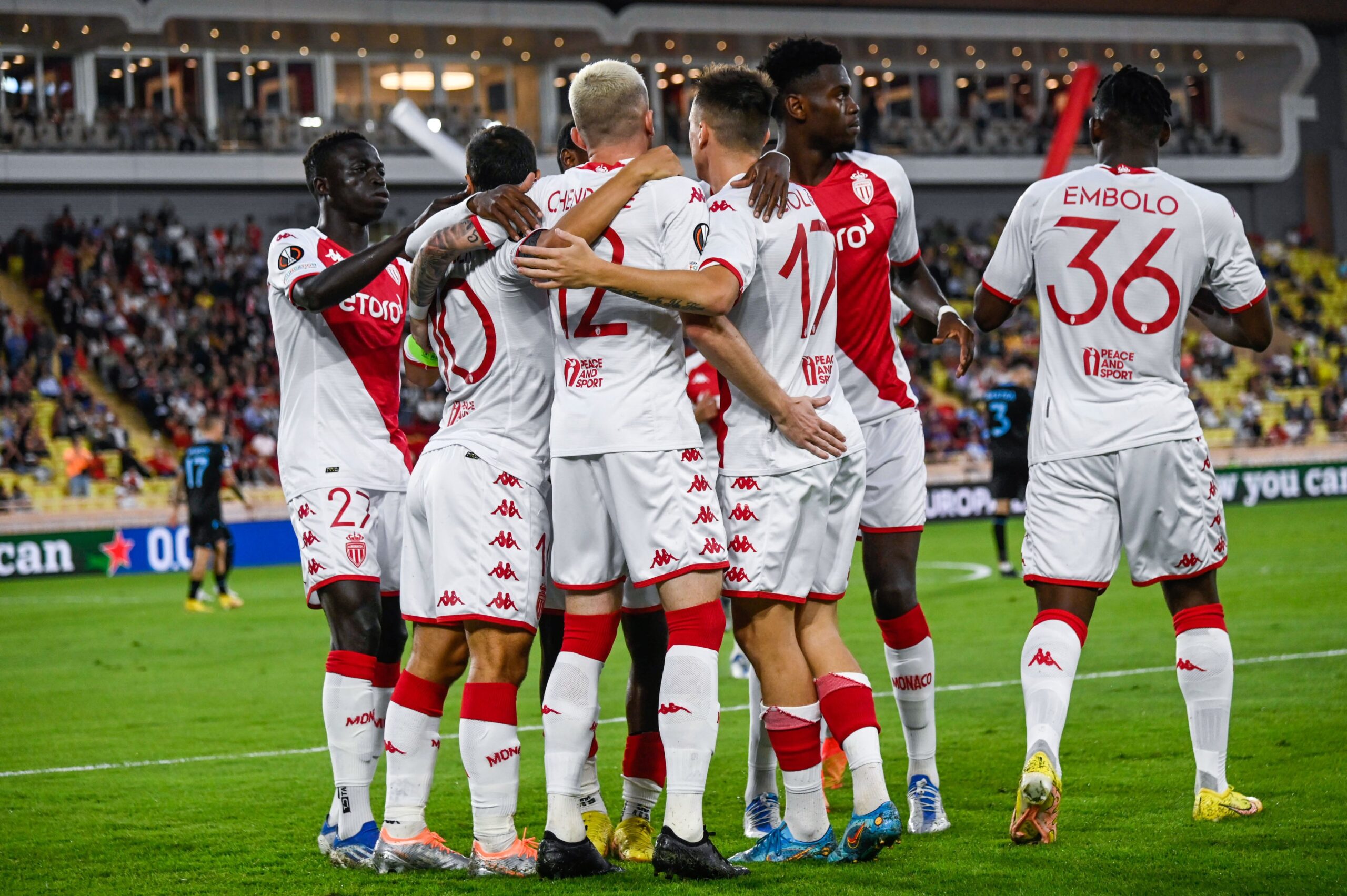 Europa League: Monaco bat l’étoile rouge et se qualifie pour les barrages