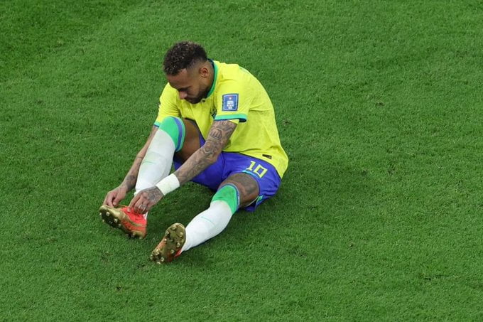 Brésil: Les premiers mots de Neymar après sa blessure