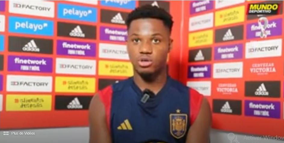 CDM 2022 : Ansu Fati analyse le Maroc