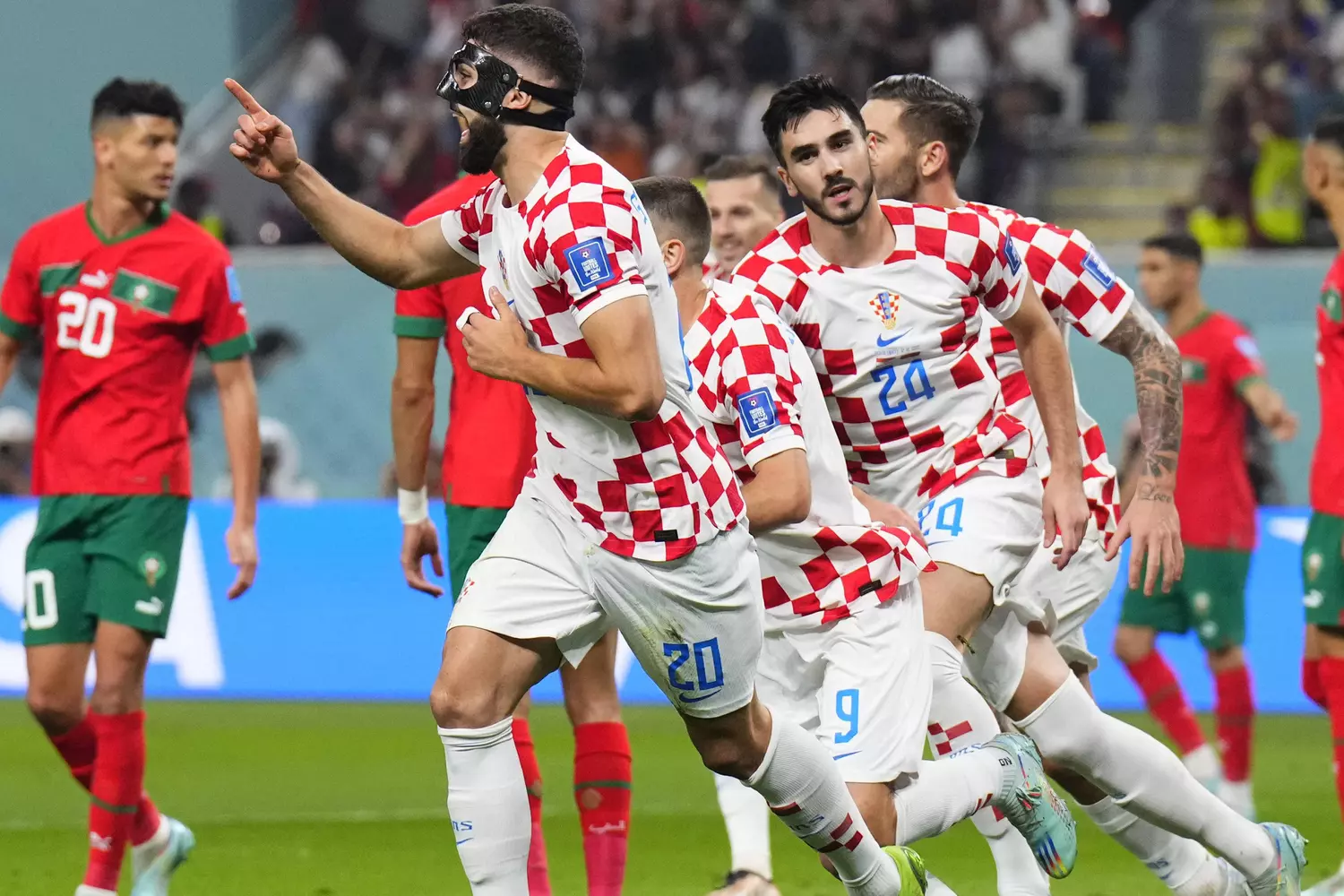CDM 2022: Croatie 2-1 Maroc (mi-temps)