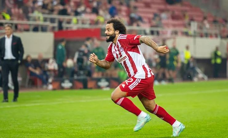 Olympiakos : Admirez le doublé de Marcelo (VIDEO)