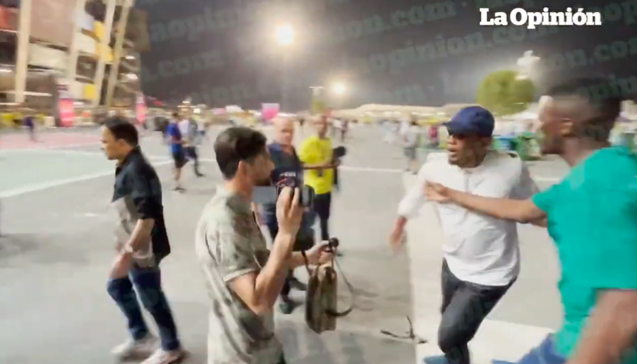 CDM 2022: Eto’o frappe violement un youtubeur algérien après Brésil-Corée du Sud (VIDEO)