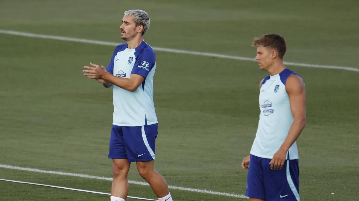 Atlético : Antoine Griezmann est déjà de retour à l’entraînement
