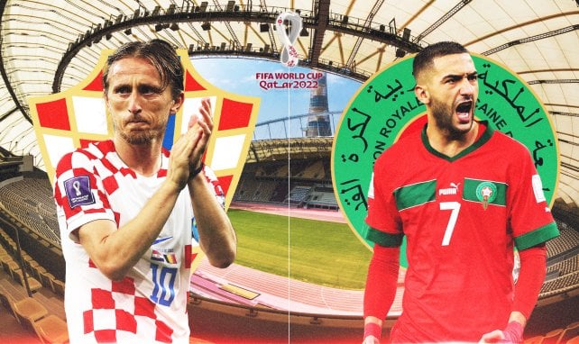 CDM 2022: Croatie-Maroc, les compos officielles