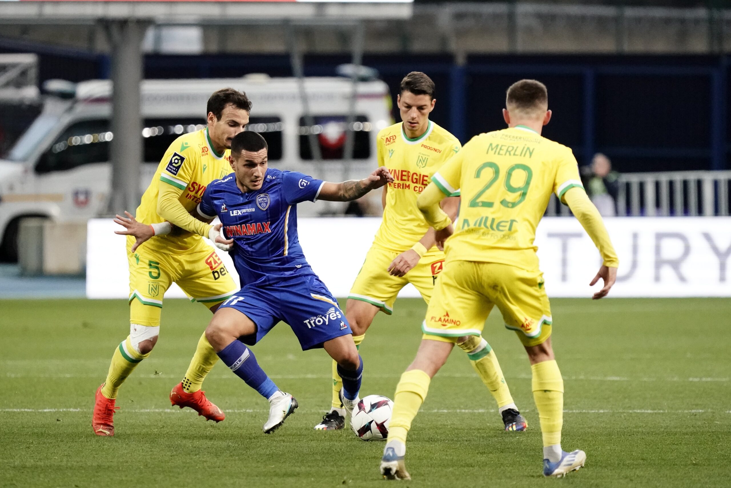 Ligue 1: Troyes et Nantes se neutralisent