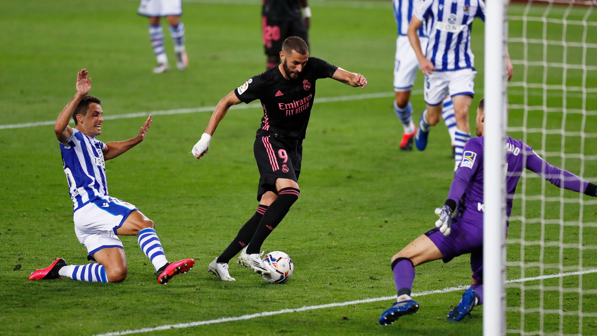 Liga: Le Real Madrid tenu en échec par la Real Sociedad