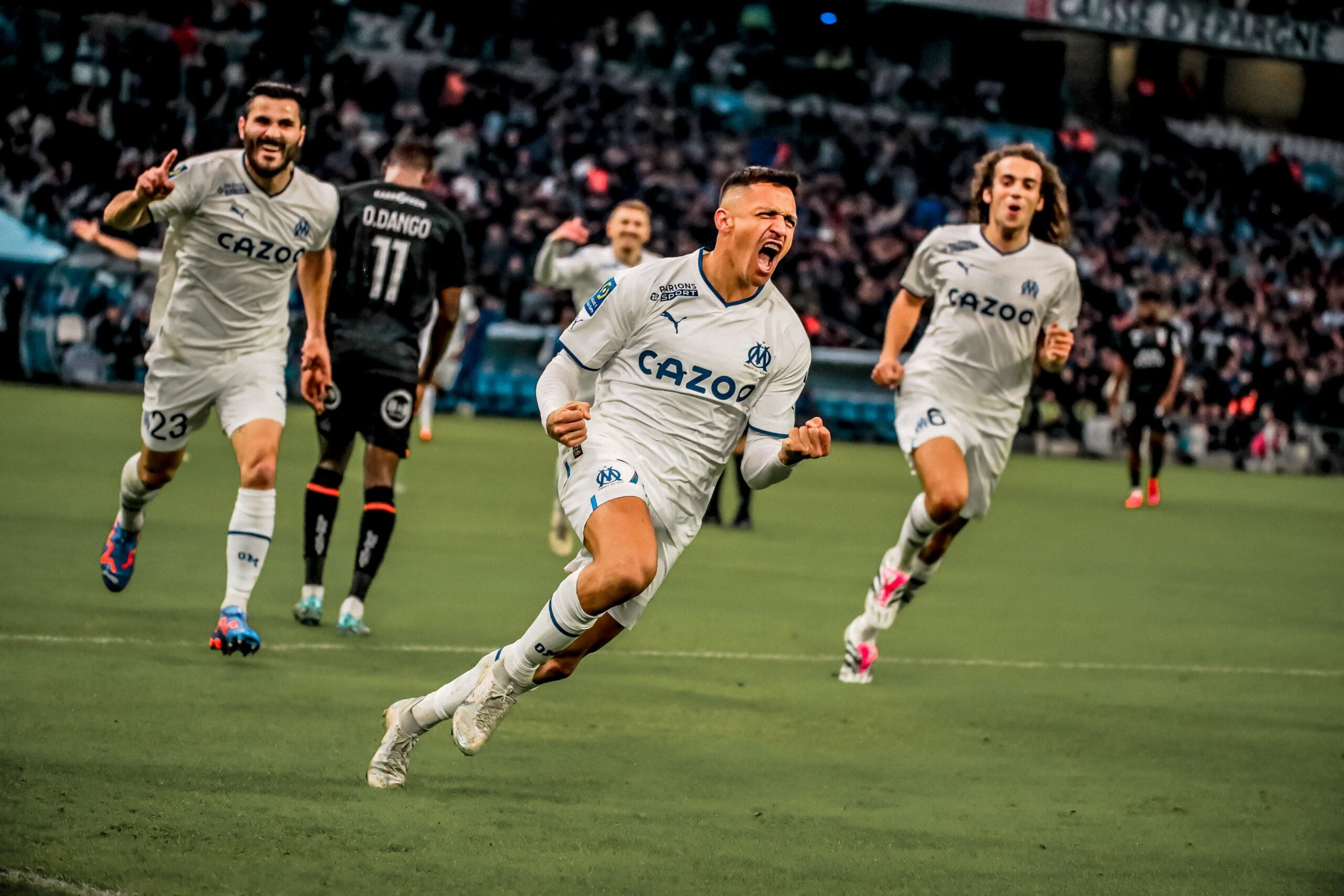 Ligue 1: L’OM renverse Lorient et revient à 2 points de Lens