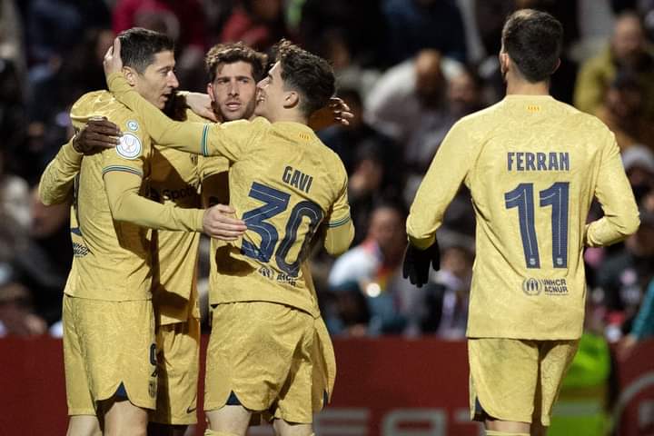 Liga: Le groupe du Barça pour le Rayo Vallecano
