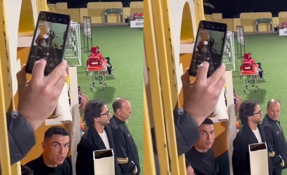 Cristiano Ronaldo, présent à l’entraînement du Real (VIDEO)