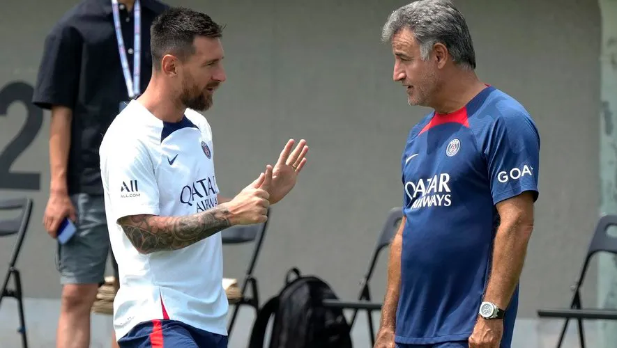 Mercato: Galtier confirme des discussions entre le PSG et Messi