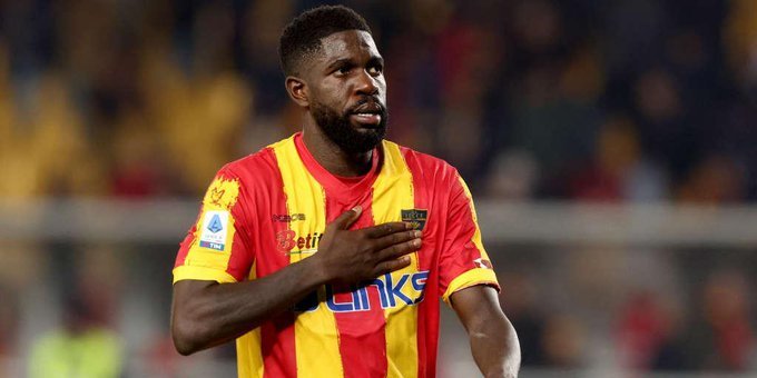Lecce: Umtiti fond en larmes après des insultes racistes