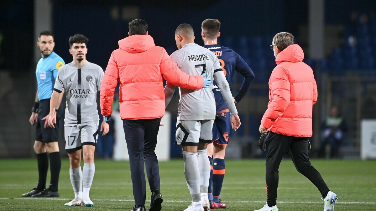 Blessure de Mbappé: Galtier ne dramatise pas