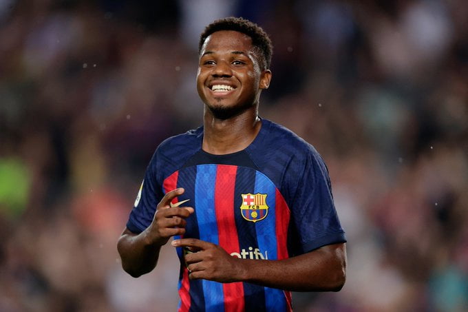 Barça: Ansu Fati blessé et absent contre Alméria