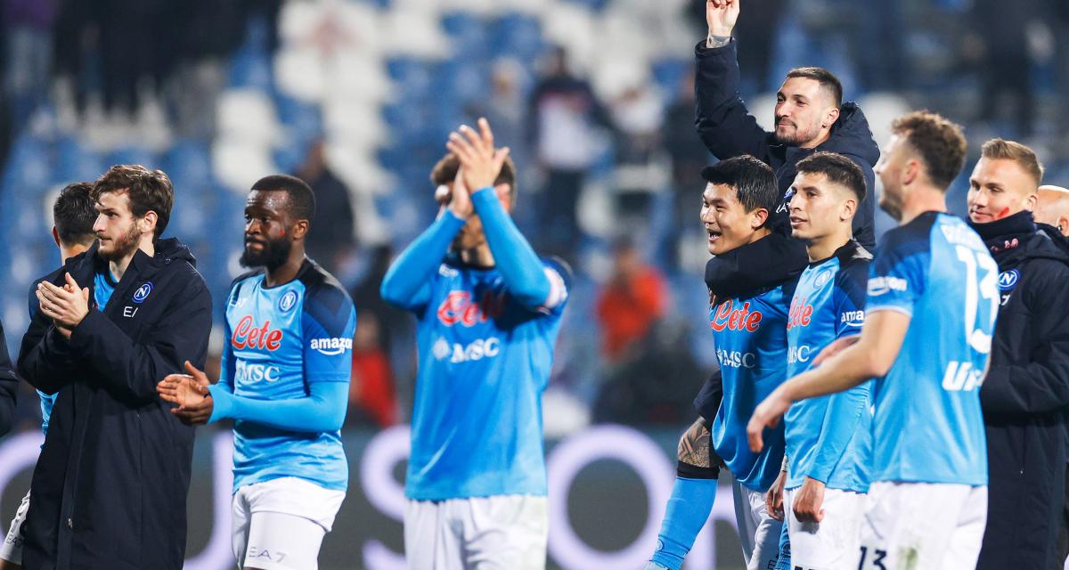 Francfort-Naples: les compos officielles