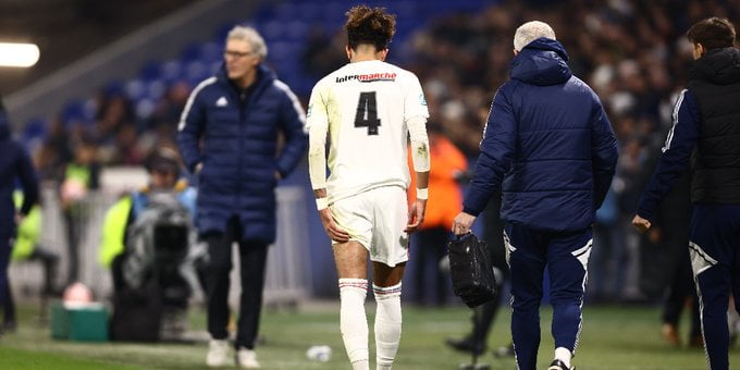 Lyon:  Blanc donne des nouvelles de Malo Gusto