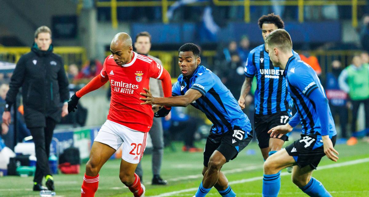 Benfica-Bruges: Les compos probables