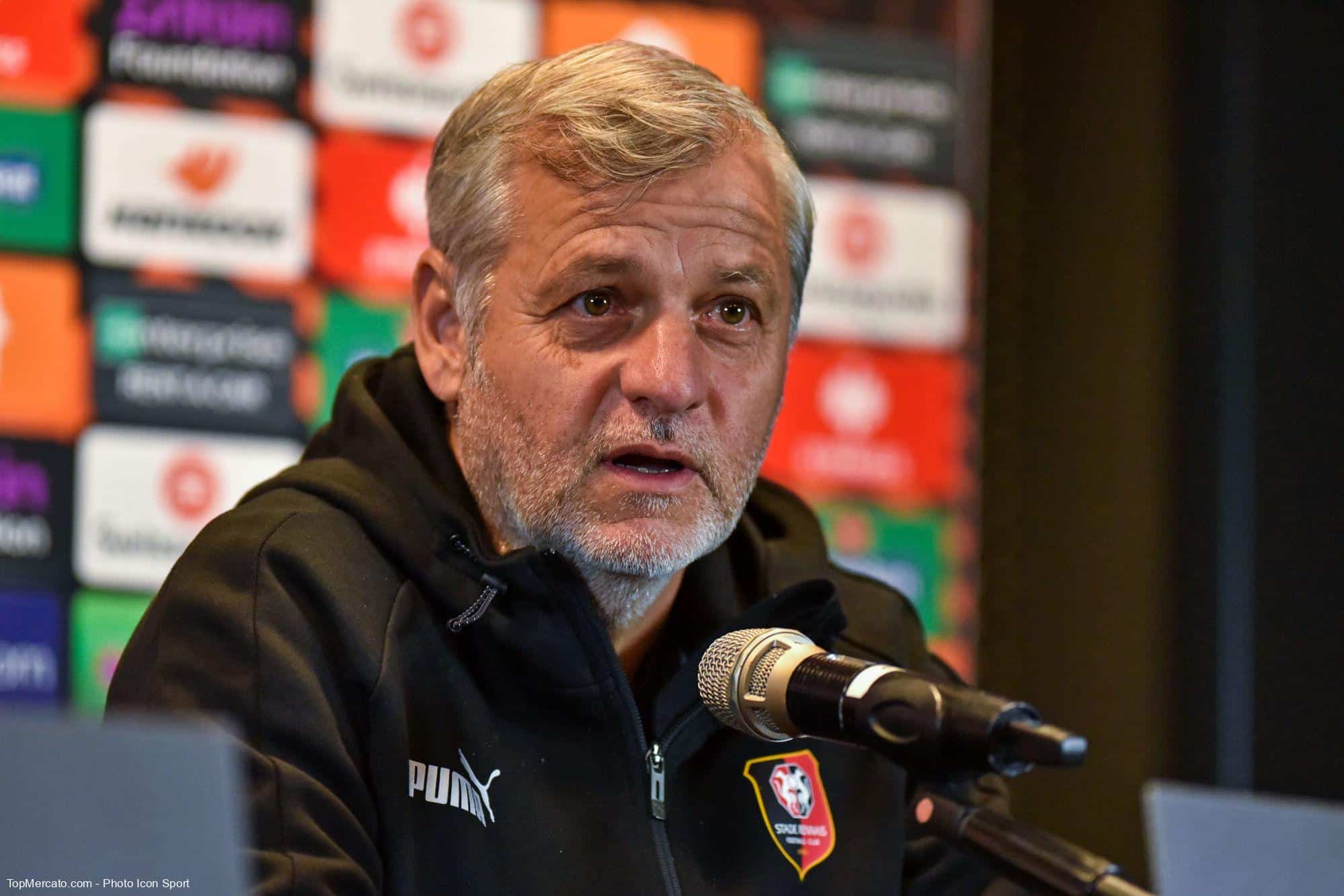 Stade Rennais : Très agacé, Génésio s’en prend à ses joueurs