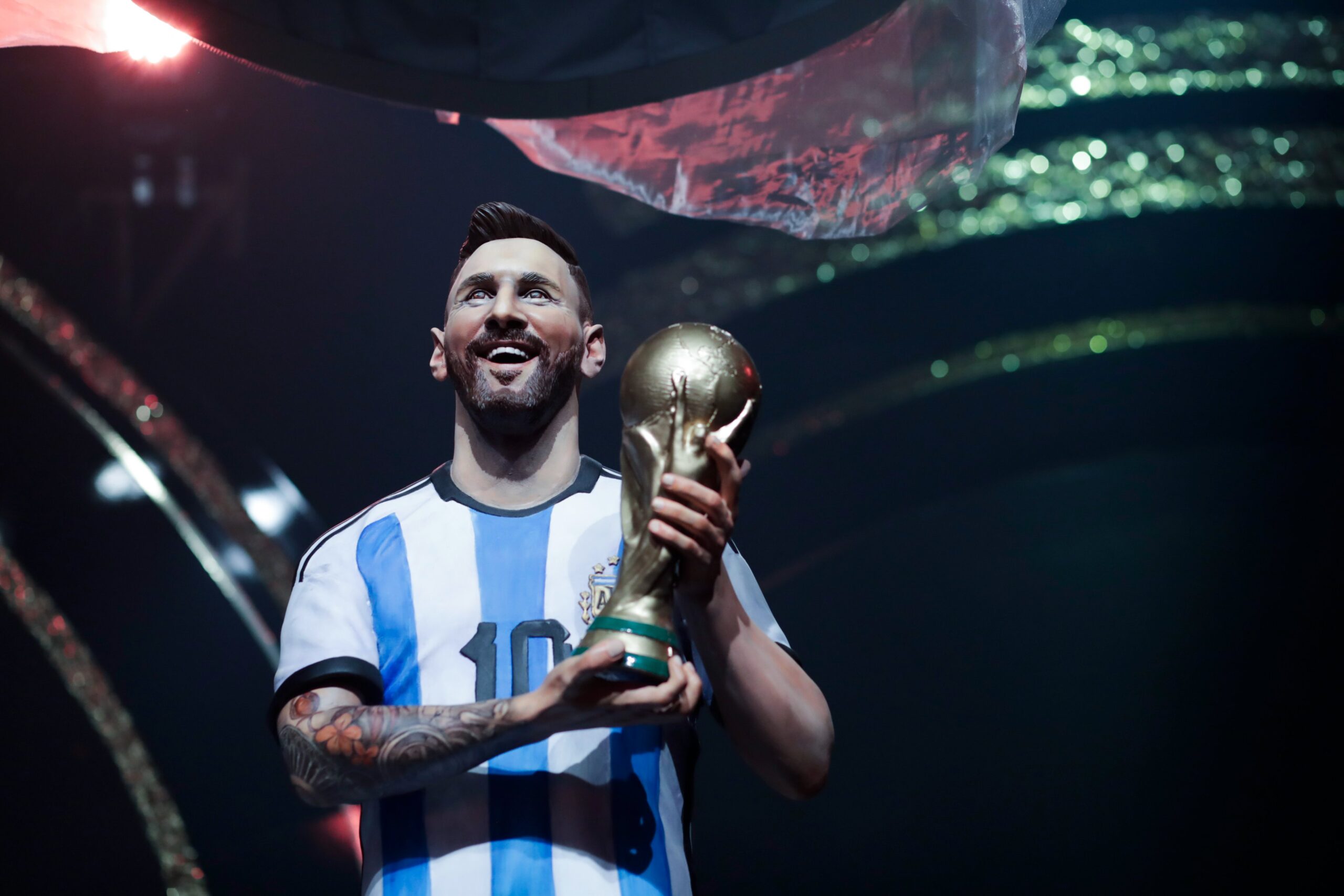 Après Pelé et Maradona, le statut de Messi apparaît au musée de la CONMEBOL