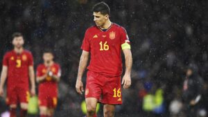 Espagne: Rodri dézingue le jeu écossais