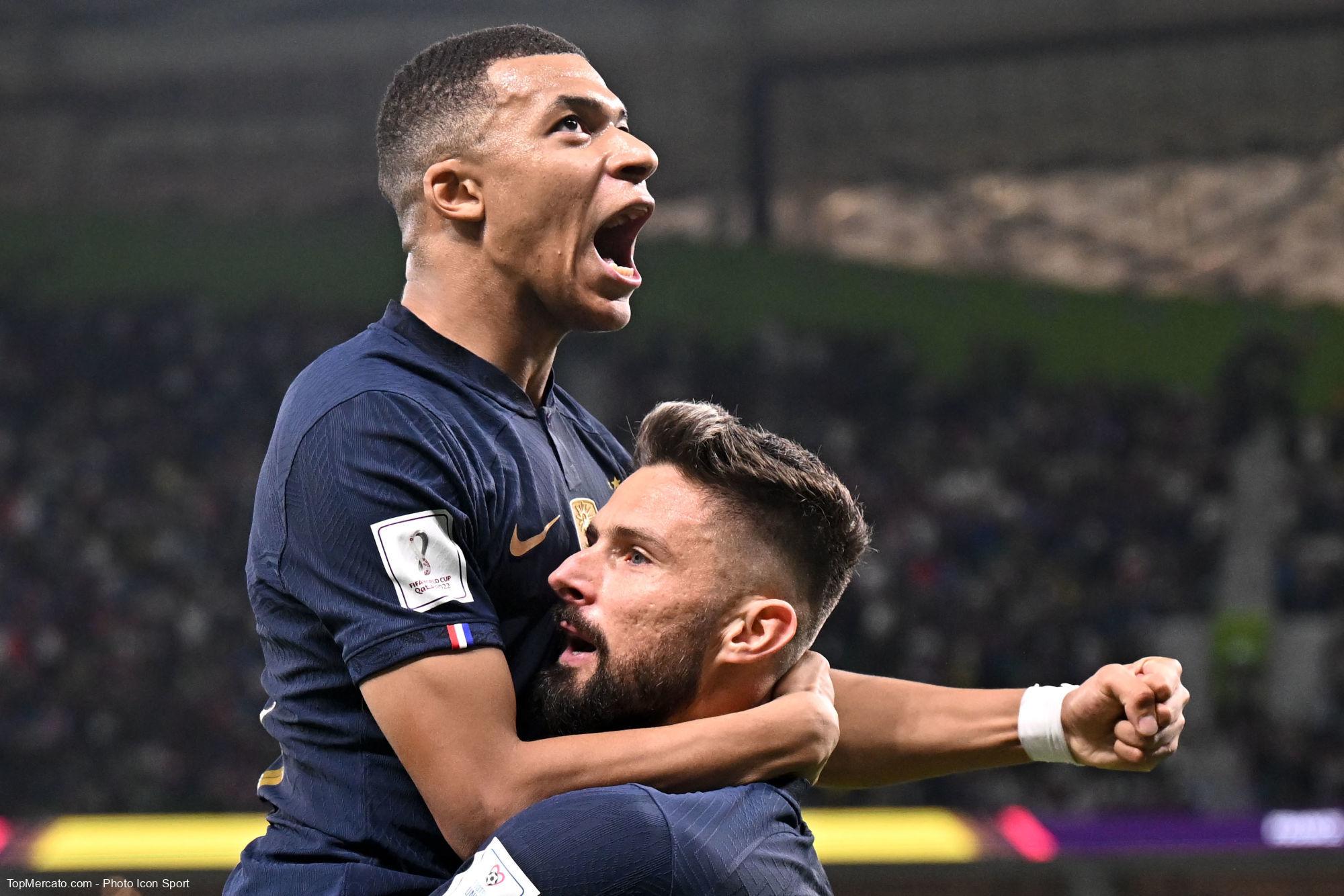 EDF: Giroud taquine Kylian Mbappé