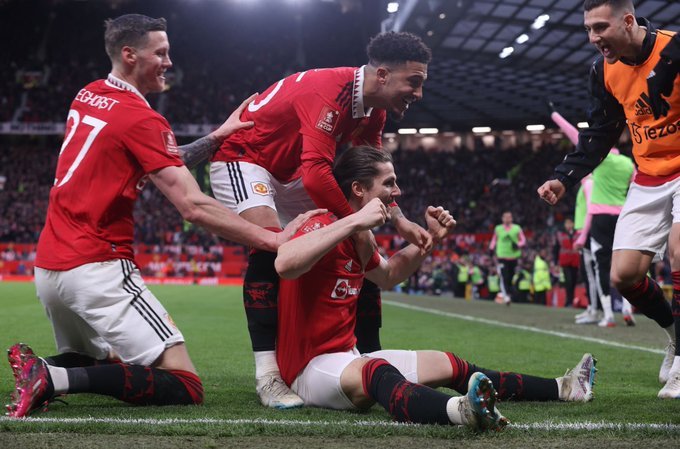 FA Cup: Manchester United renverse Fulham et rejoint Brighton en demi-finale