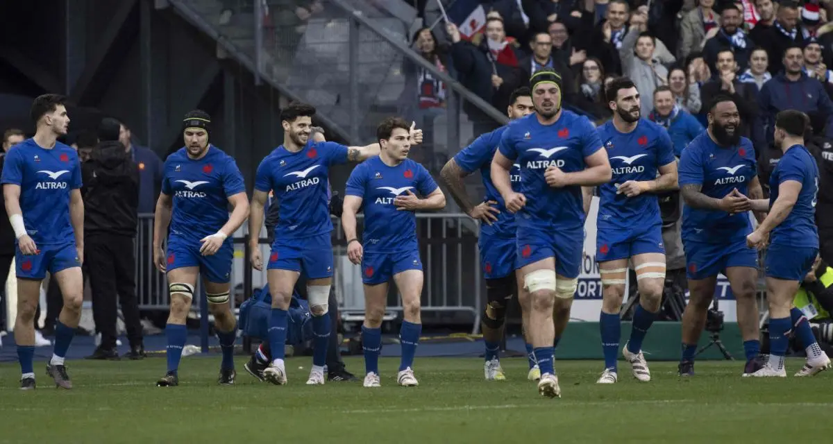 XV de France: Le maillot des Bleus pour le Mondial 2023 dévoilé