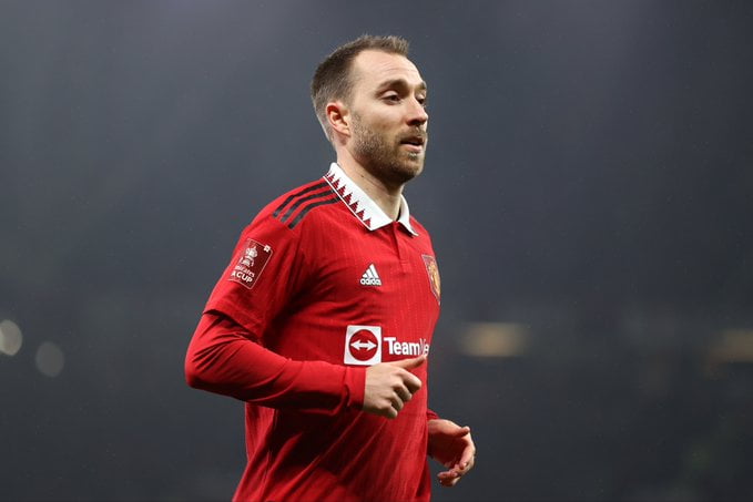 Man Utd: Eriksen effectue son retour
