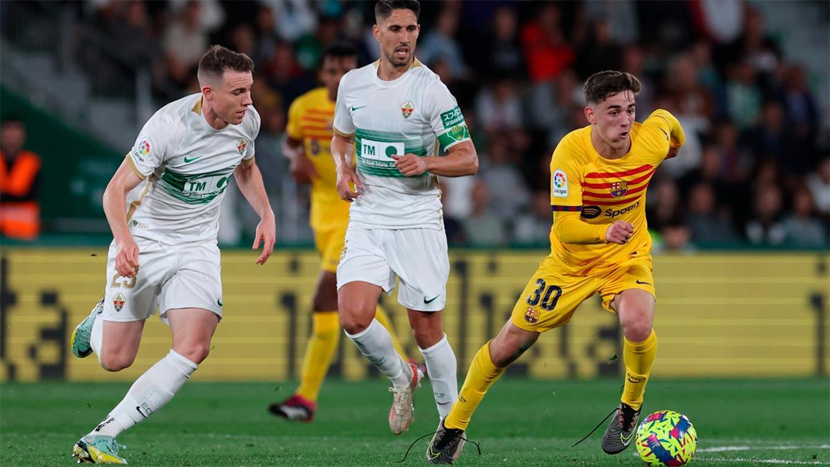 Barça: Elche dénonce la titularisation de Gavi